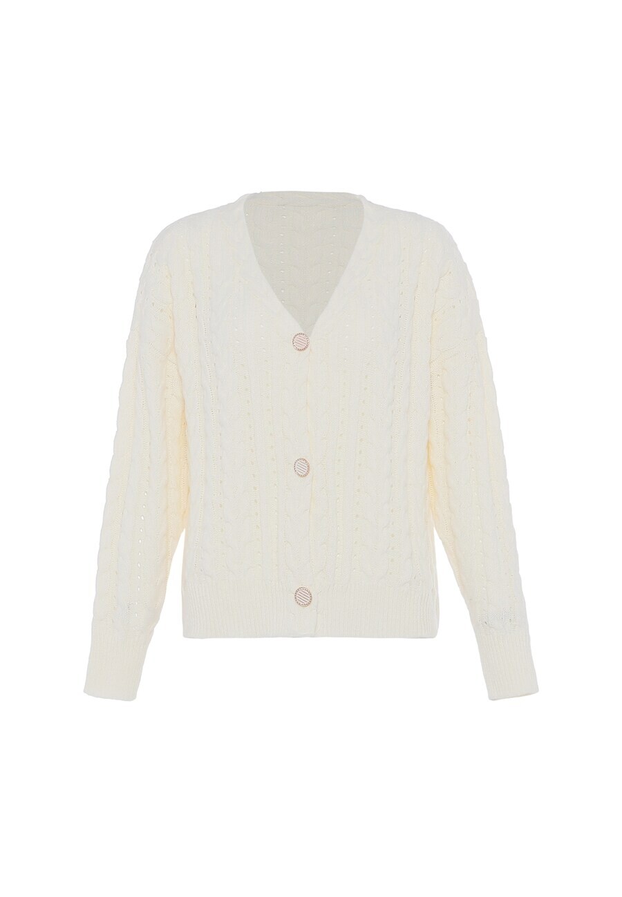 

Вязаный кардиган Faina, цвет Wool White