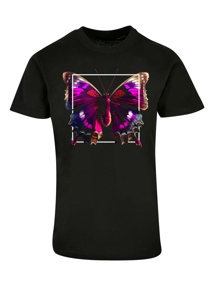 

Футболка Розовая бабочка унисекс черного цвета F4NT4STIC, Черный, Футболка Розовая бабочка унисекс черного цвета F4NT4STIC