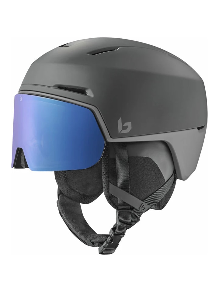 

Bollé Горнолыжный шлем X-Fusion Plus в черно-серо-матово-фотохромном синем цвете