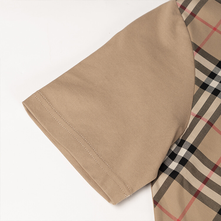 Футболка детская Burberry, светло-коричневый — фото 4