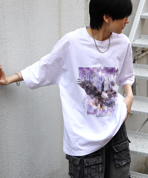 

Confirm Футболка унисекс, винтажный принт, пигментная обработка, американский стиль casual, белый