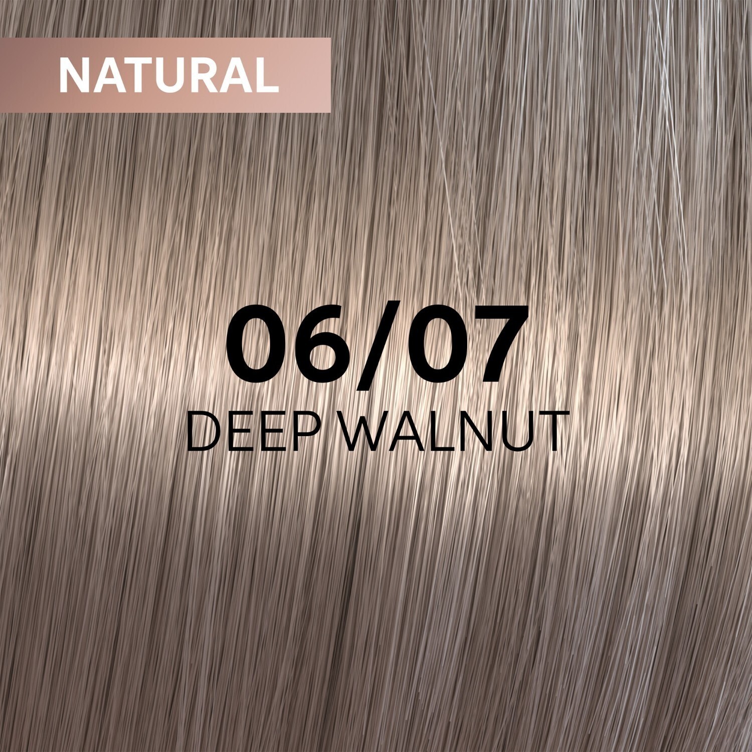 Краска для волос shinefinity zero lift gaze demi-permanente gel-cremetönung Wella Professionals, 06/07 natural deep walnut, объем 60 мл — фото 2