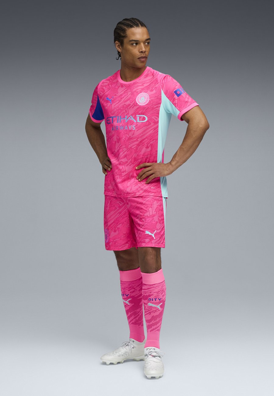 

Спортивные шорты Puma MANCHESTER CITY 25/26, Fluro Pink Pes Aquatic/Pink