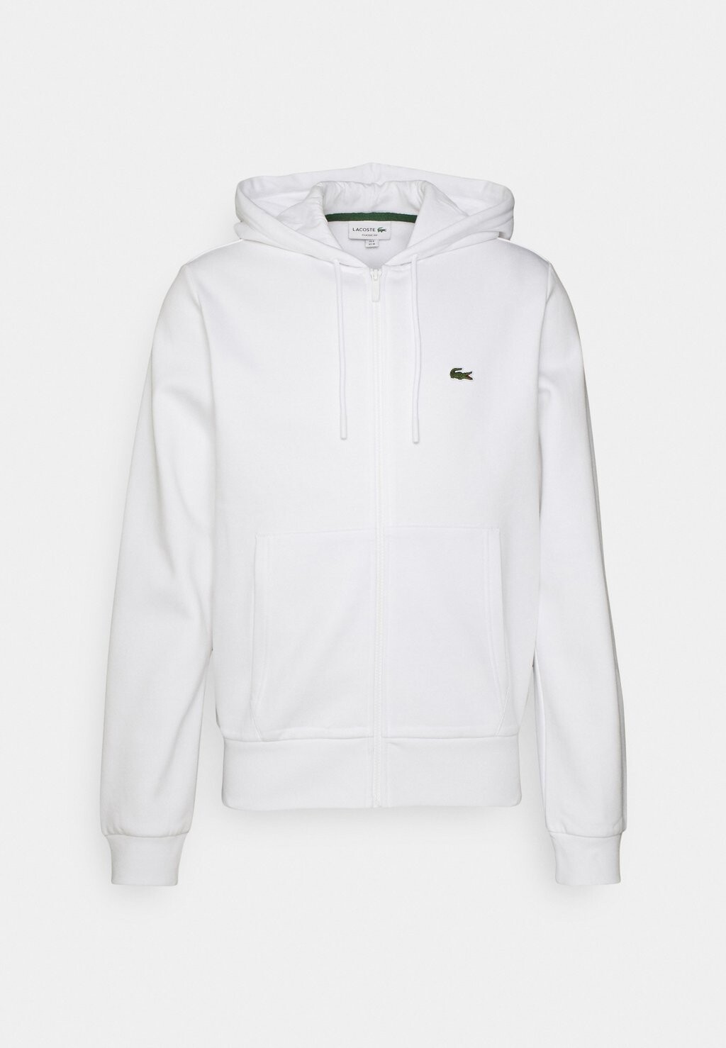 

Толстовка на молнии Lacoste, белый