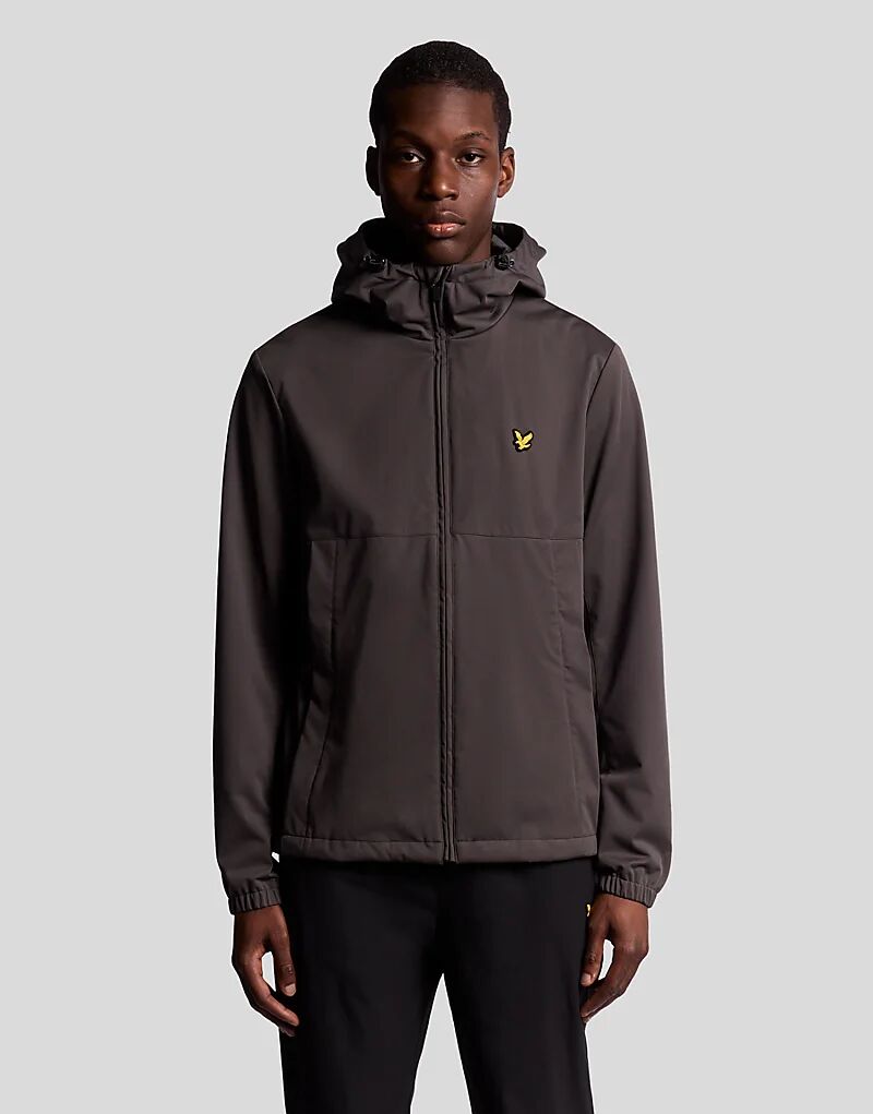 

Спортивная ветровка Lyle & Scott на молнии в цвете «гранит»