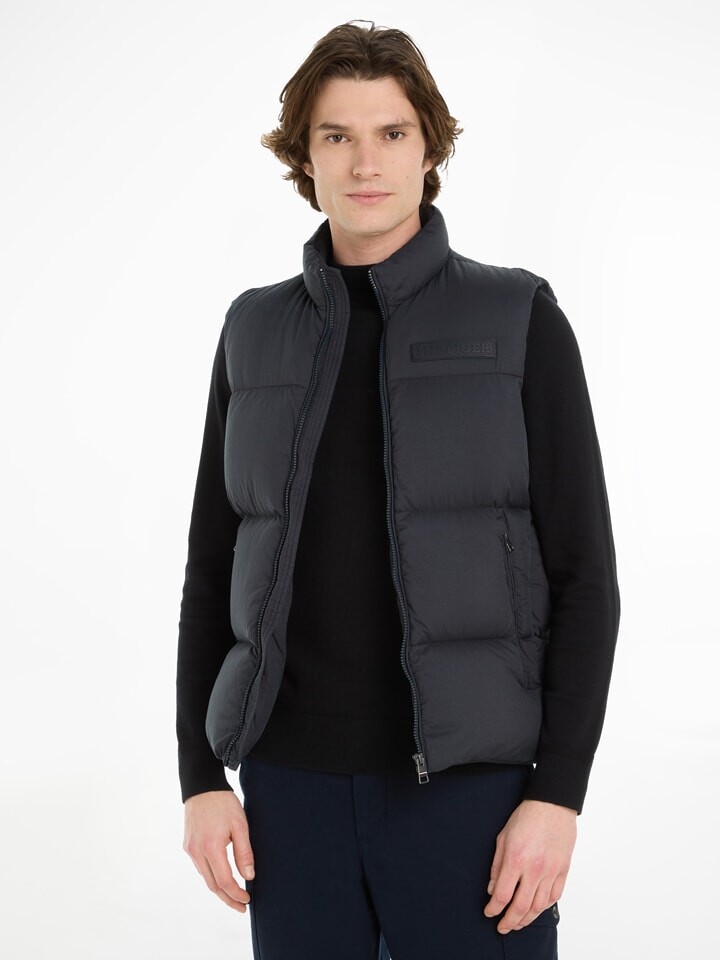 

Утепленный жилет Tommy Hilfiger, темно-синий