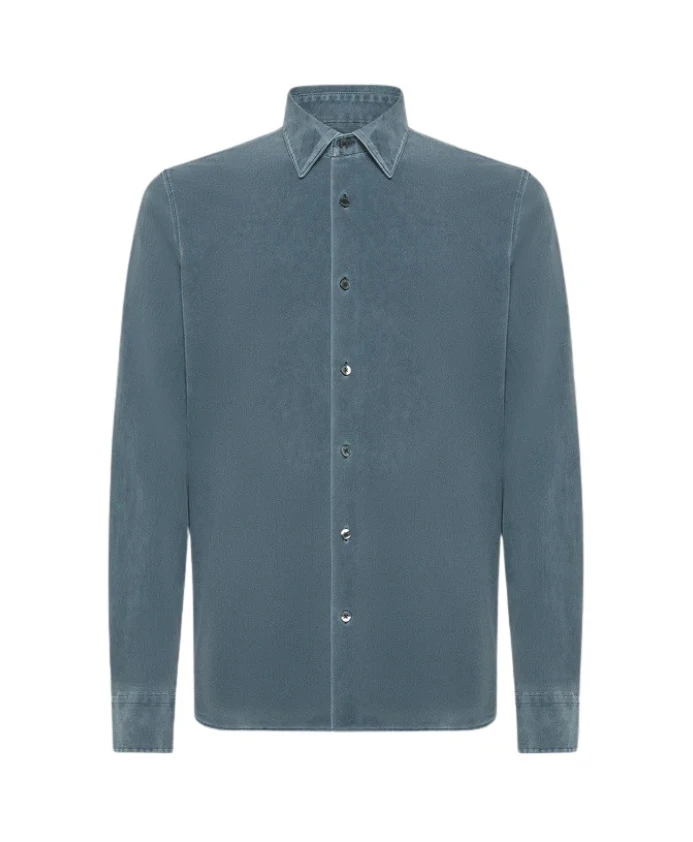 

Bã¼Техническая рубашка Оксфорд без геля Rrd, синий