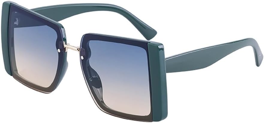 

Винтажные солнцезащитные очки большого размера с градиентным переходом цвета для женщин, солнцезащитные очки с леопардовым принтом и защитой от УФ-излучения UV400 для мужчин HCPIHF, 4