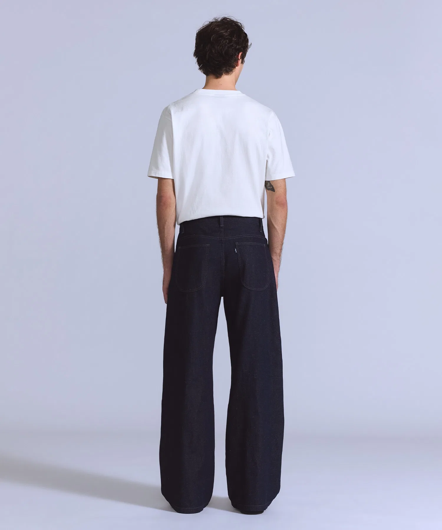 Джинсы Levi's BLUETAB™ NAVAL FLARE, темно-синие. — фото 4
