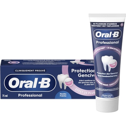 

Профессиональная зубная паста для защиты десен Fresh Mint Oral-B