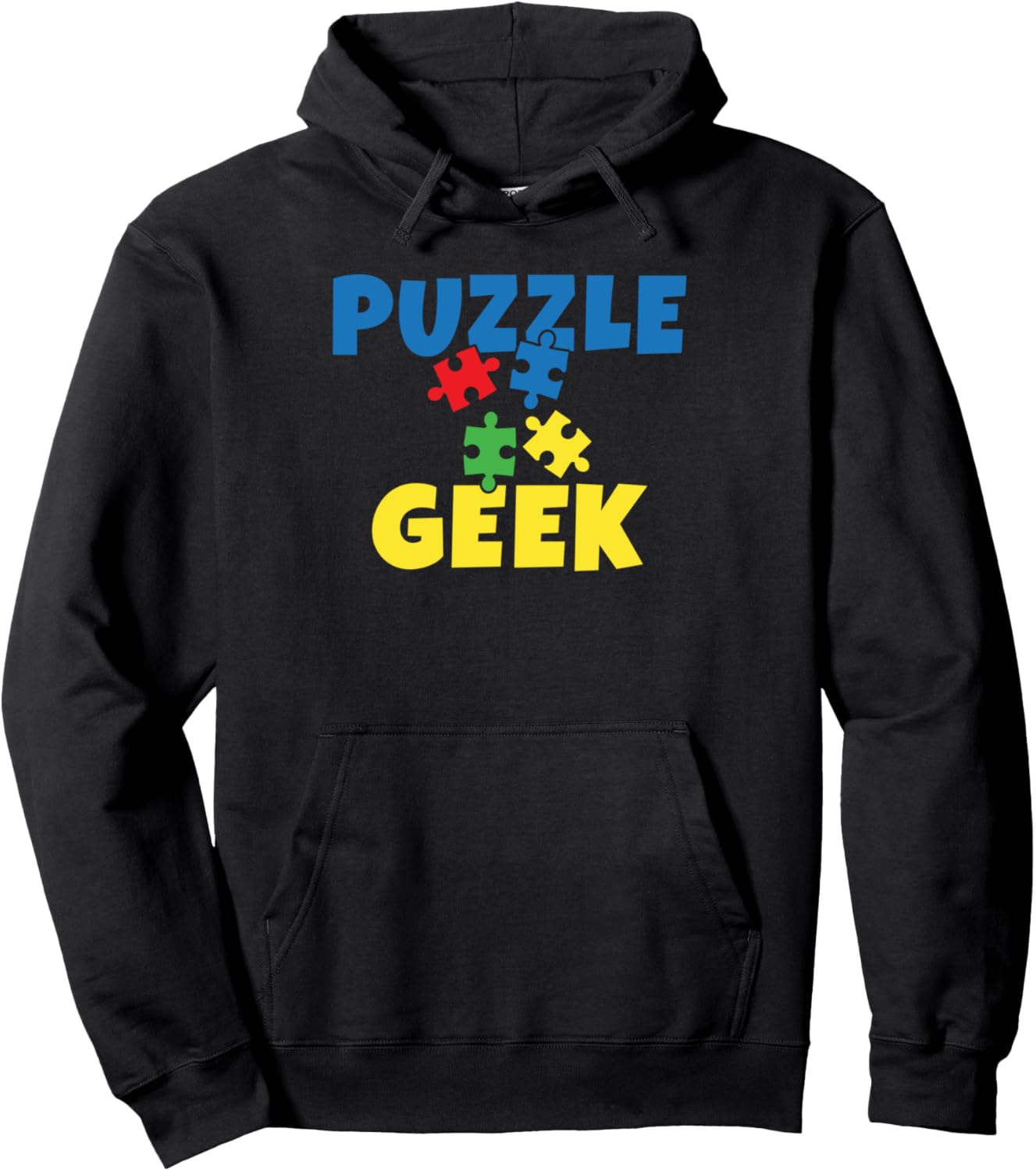 

Толстовка Puzzle Otaku Puzzler Gifts, черный