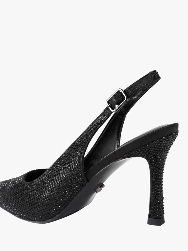 Туфли Carlotta с кристаллами и ремешком на щиколотке Carvela, Black — фото 3