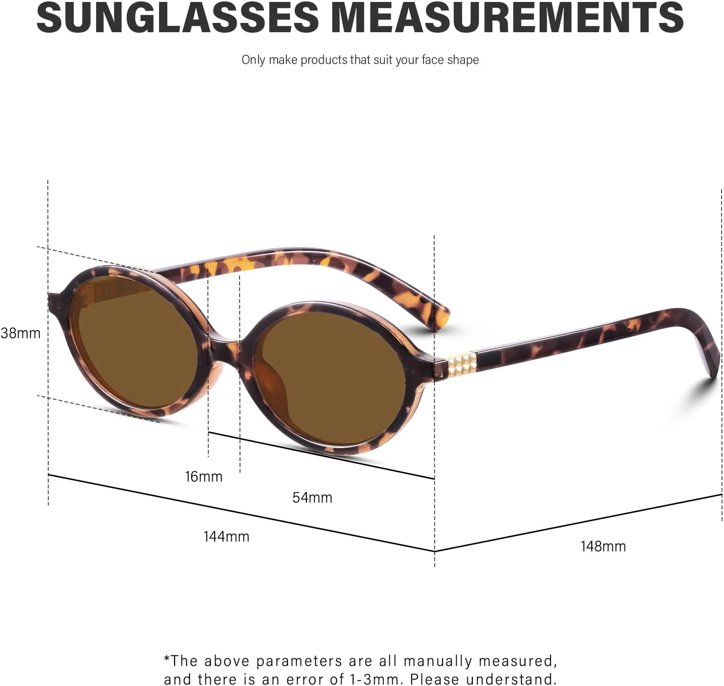 

Солнцезащитные очки KUGUAOK в стиле ретро, ​​овальные, для женщин, модные, в маленькой оправе, в стиле 90-х, с защитой от УФ-излучения, модные очки Y2k, Leopard