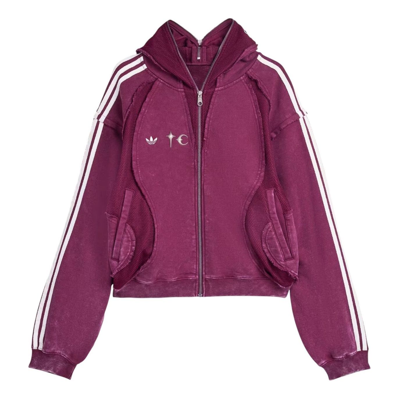 

Куртка с капюшоном Adidas x THUG CLUB TEAMGEIST «Maroon»