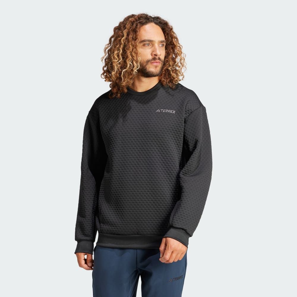 

Толстовка Adidas Terrex Xploric Crewneck Sweater, черный
