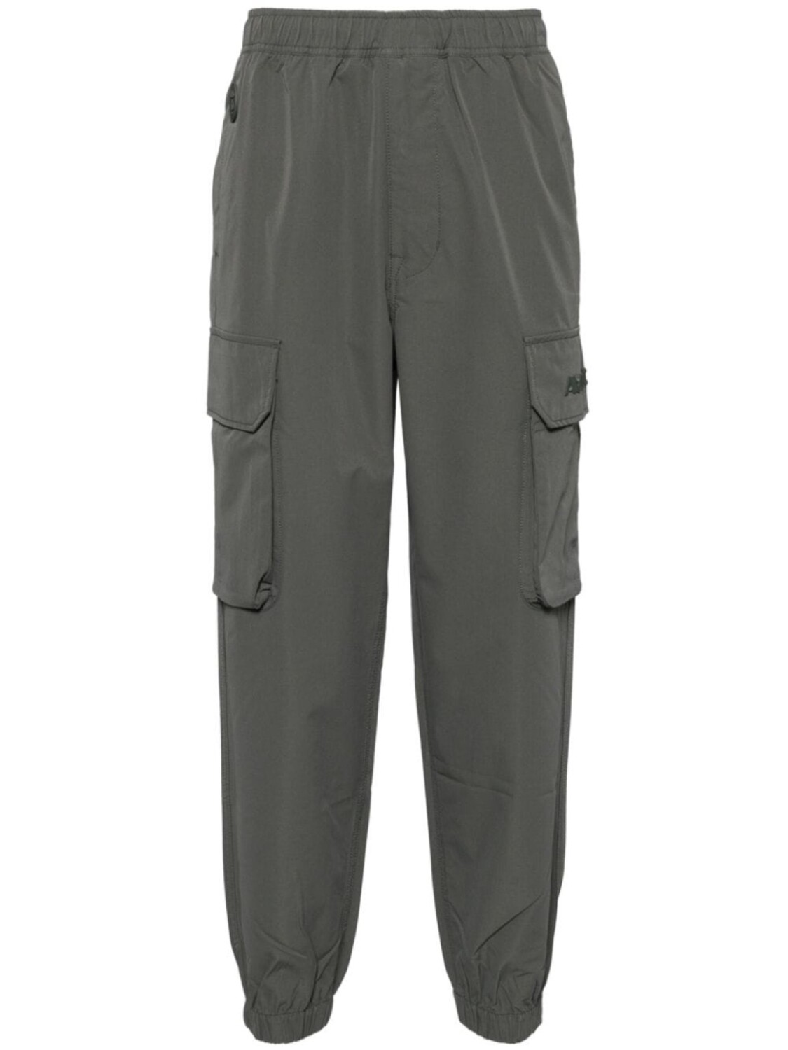 

AAPE BY *A BATHING APE брюки-карго с вышитым логотипом, серый