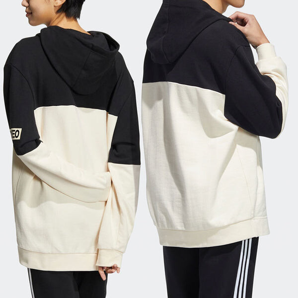 Толстовка adidas neo Casual Sports Couple Style Creamy White, мультиколор — фото 4