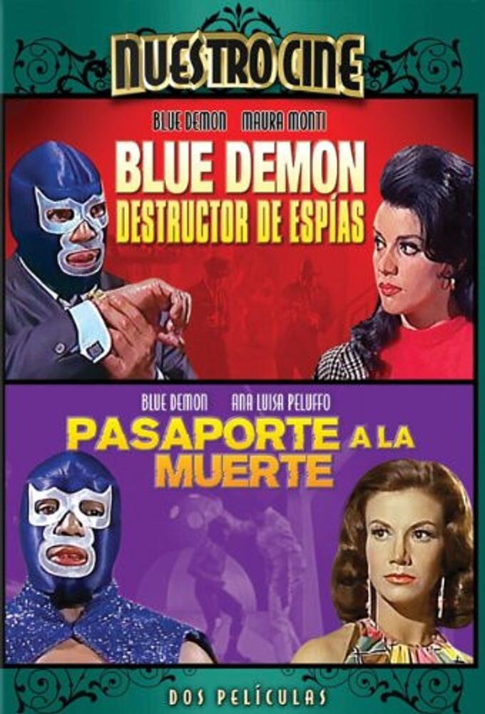 

Диск DVD Blue Demon Destructor De Espias & Pasaporte Muerte