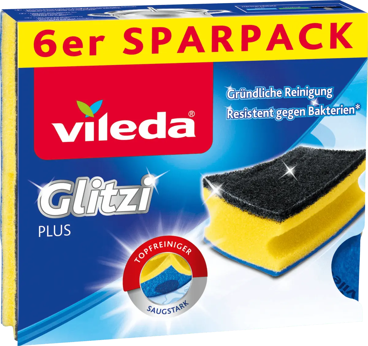 Мочалка Glitzi plus 6 шт. Vileda