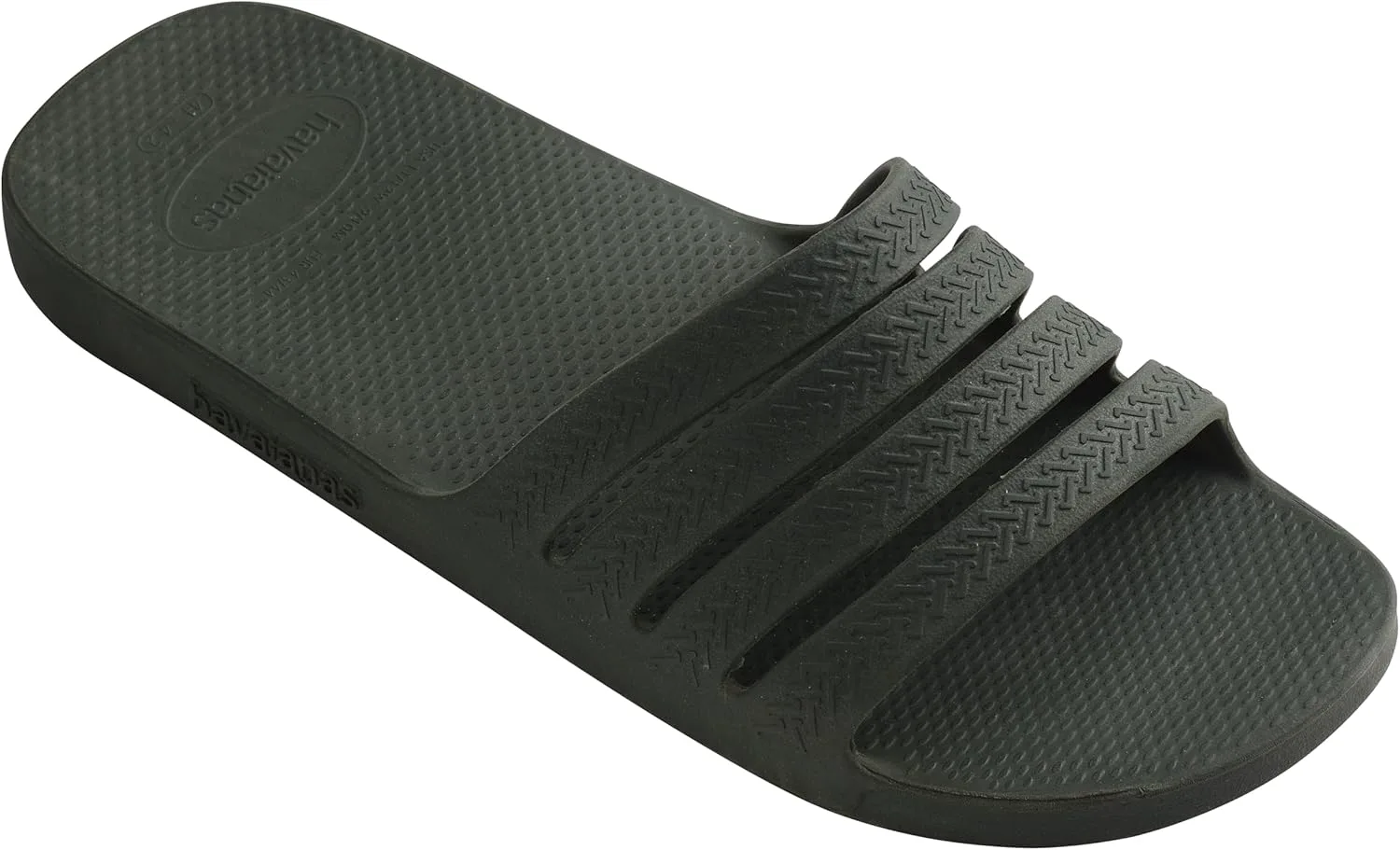 Мужские классические вьетнамки Havaianas, оливковый — фото 4