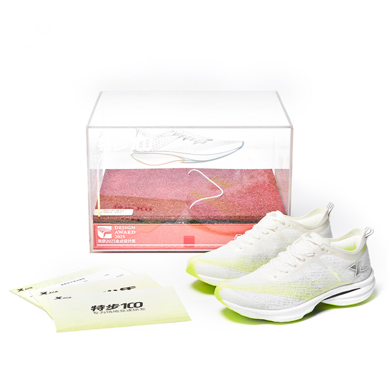

100 Детские кроссовки GS Low-top Белые/Желтые Xtep, белый/желтый