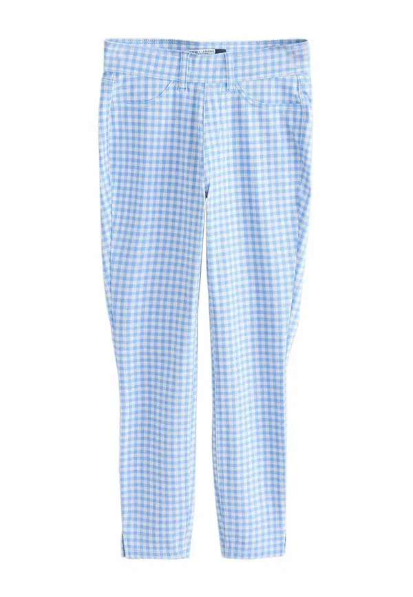 Джеггинсы Next, blue gingham, синяя клетка