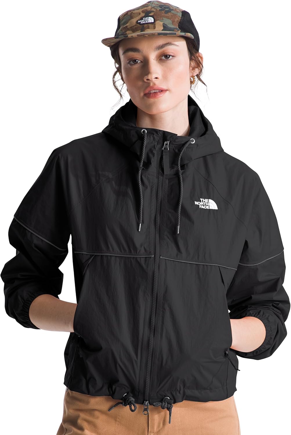 

The North Face Женская куртка-дождевик Antora с принтом, Tnf Black