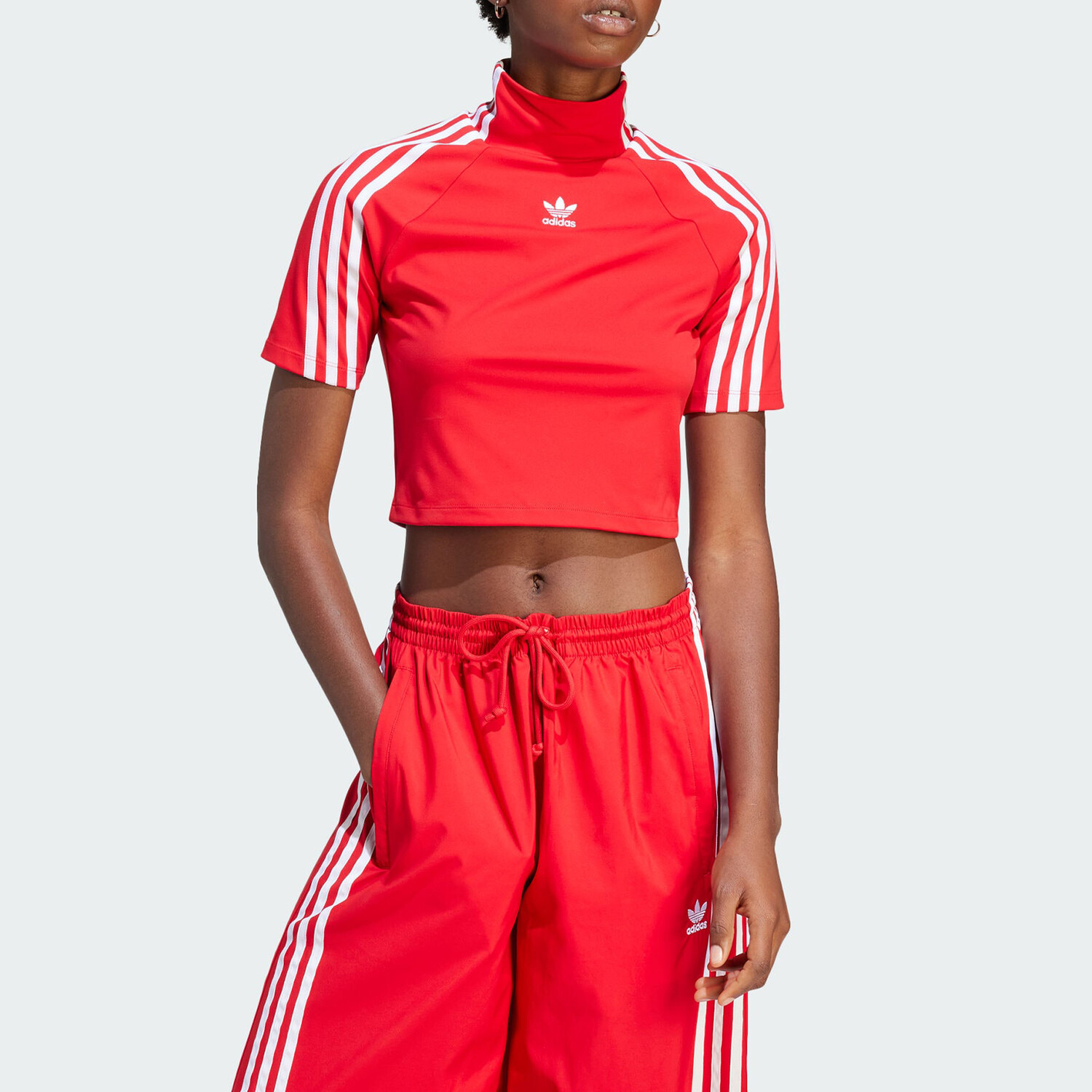 Футболка Spice Girls Series женская красная Adidas Originals — фото 2