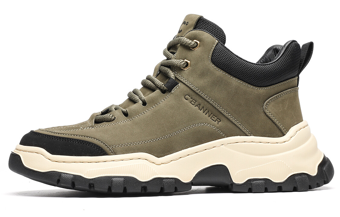 

Кроссовки C°BANNER Lifestyle Shoes Men Low-top Army Green, зеленый