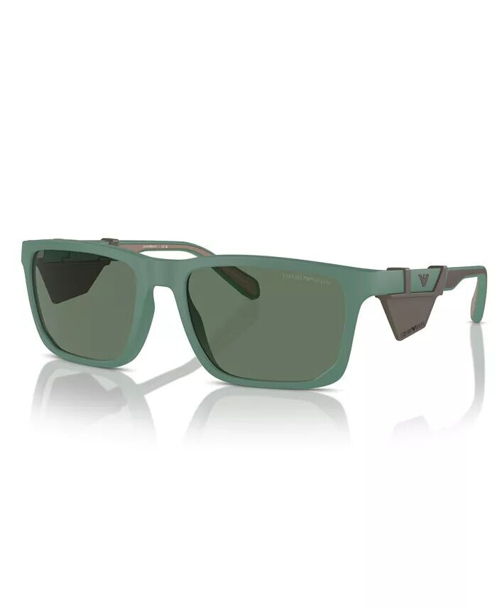

Мужские солнцезащитные очки, Ea4219 Emporio Armani, зеленый