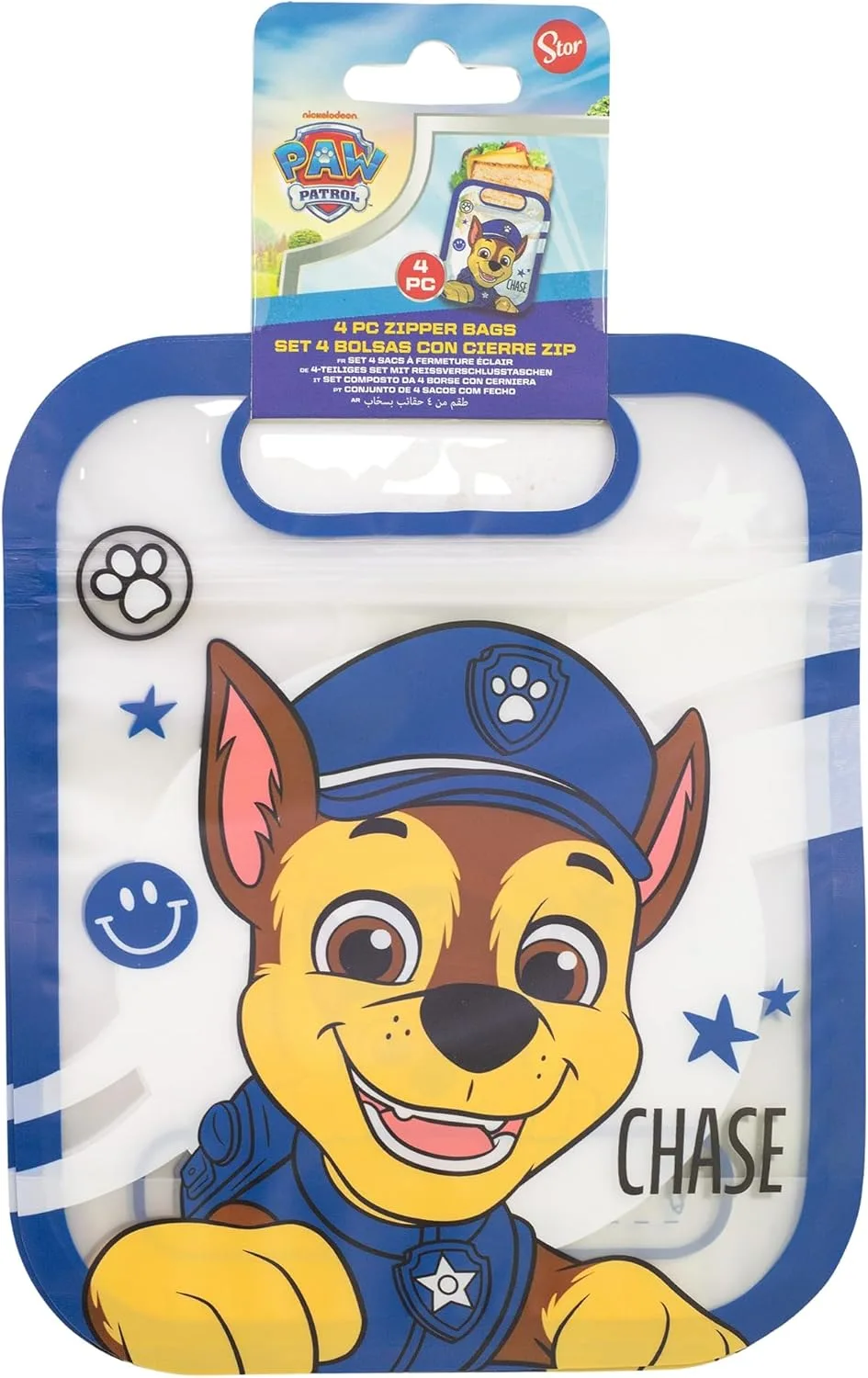 Набор из 4 сумок на молнии Paw Patrol Boy Rescue Pups Stor — фото 2