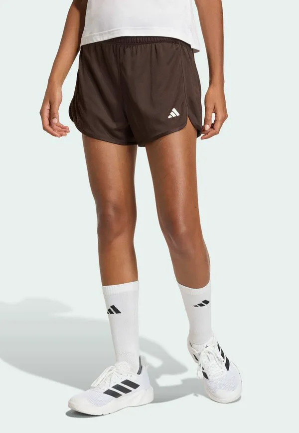 Спортивные шорты pacer essentials с высокой талией Adidas Performance, Aurora Coffee White