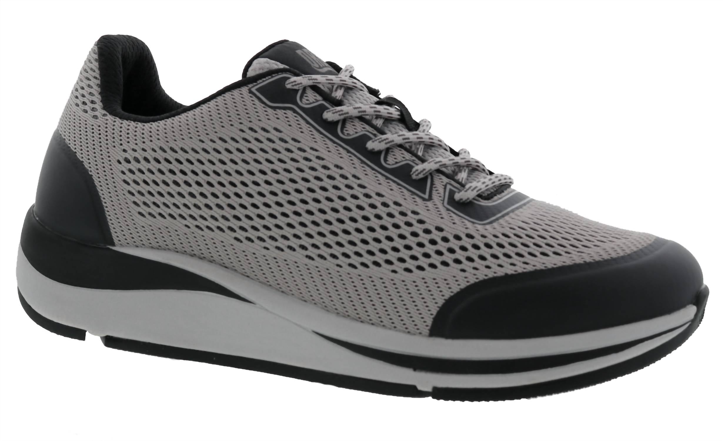 

Мужские кроссовки Champ Walking в серо-черной сетке DREW