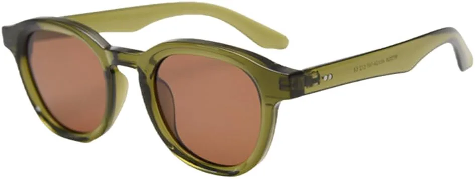 

Солнцезащитные очки MUTYNE в стиле ретро для женщин, коричнево-зеленые, квадратные, для мужчин, защита от УФ-излучения UV400, ультралегкие, унисекс, Olive Green Brown