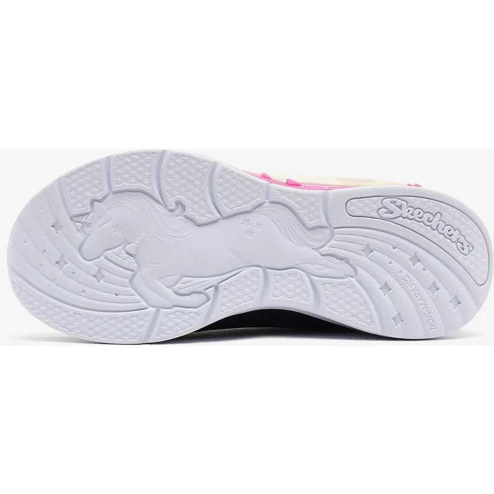 Детские кроссовки для девочек со светодиодной подсветкой Unicorn Chaser Skechers — фото 4