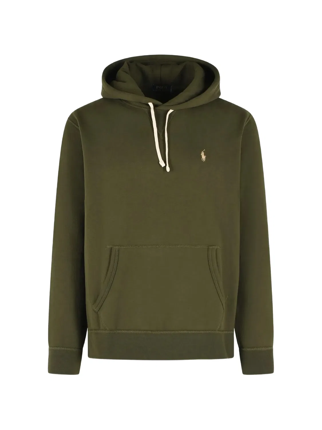Худи с вышивкой логотипа зеленого цвета Polo Ralph Lauren, зеленый