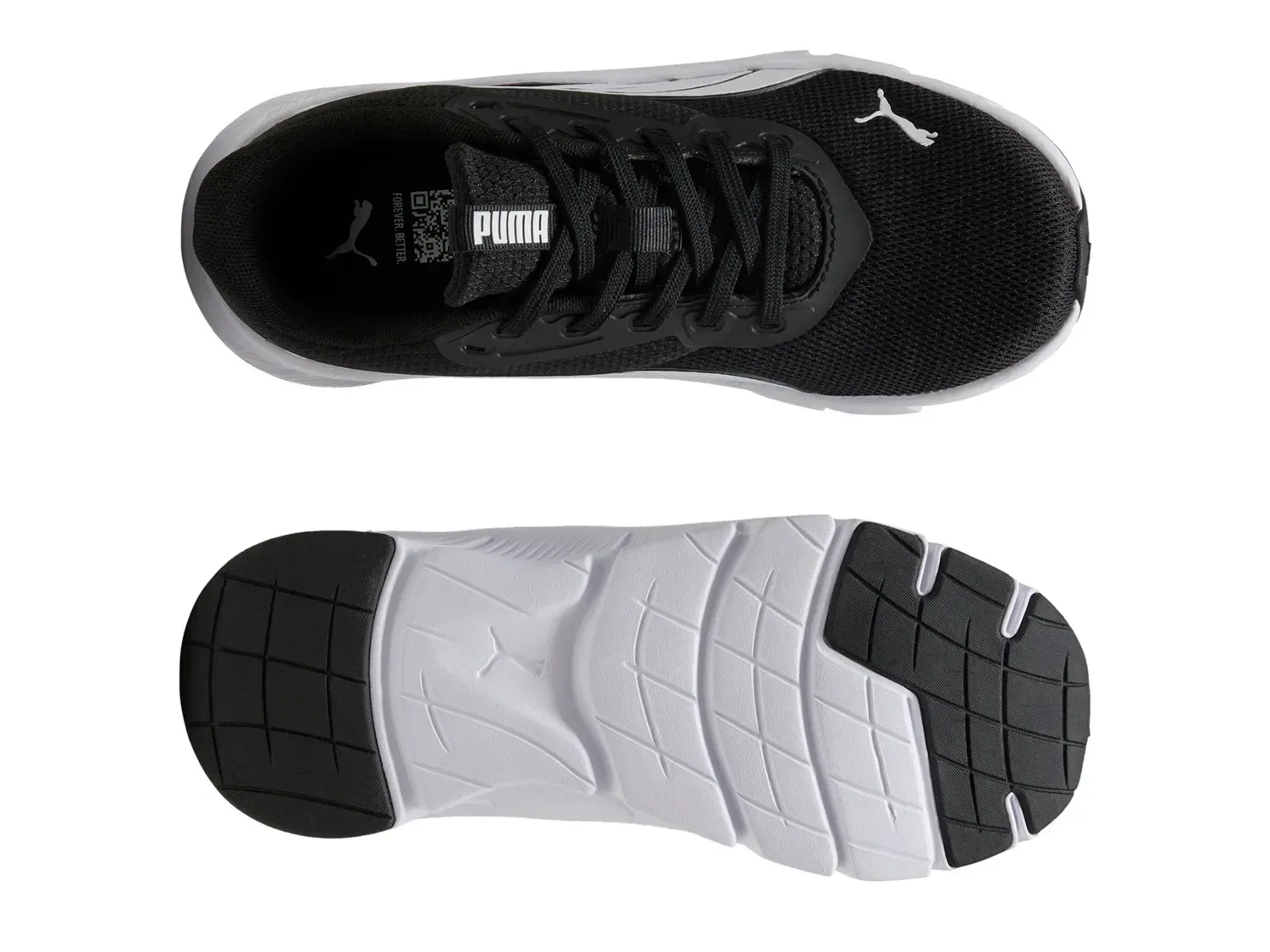Кроссовки FlexFocus Lite Modern, PUMA, черно-белые — фото 3