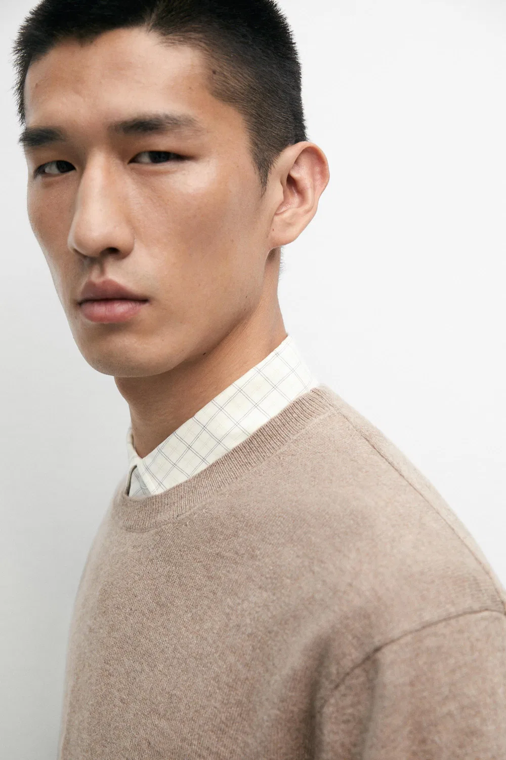Свитер Massimo Dutti, кашемировый, mink — фото 4
