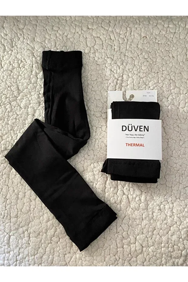 Детские термоколготки для мальчиков Düven, Black