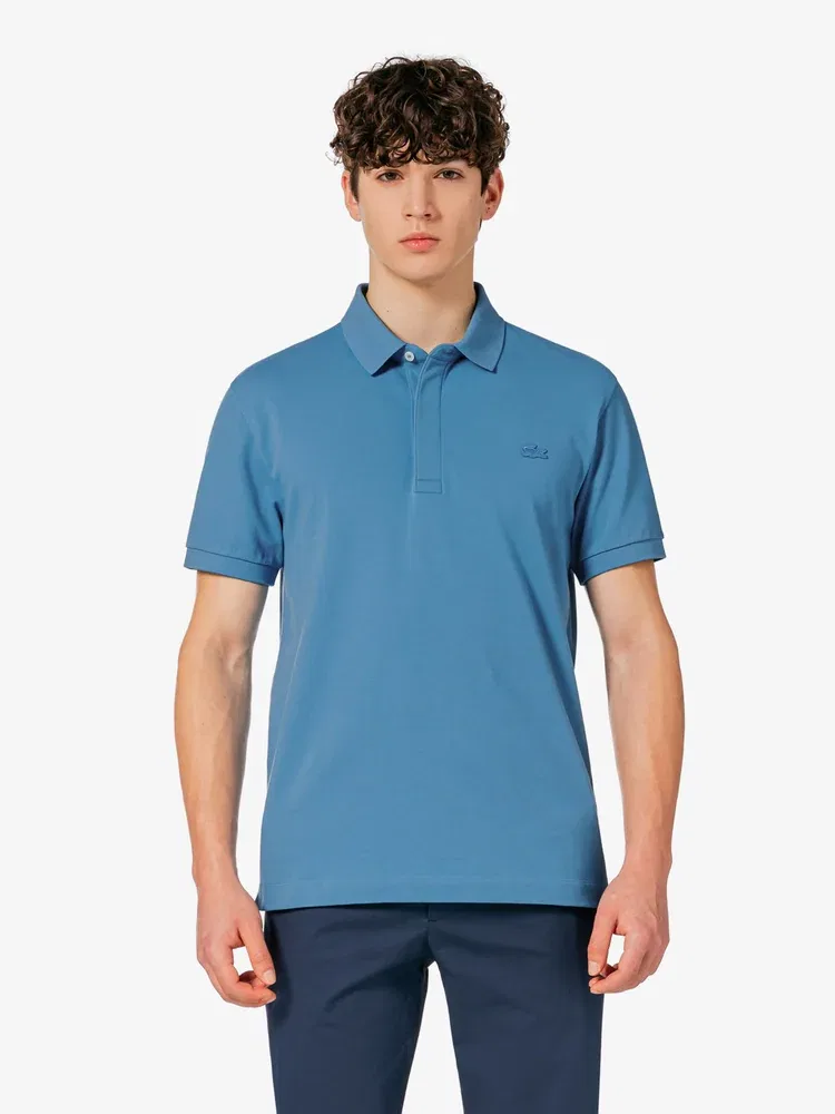 Поло мужское Lacoste PARIS, синий
