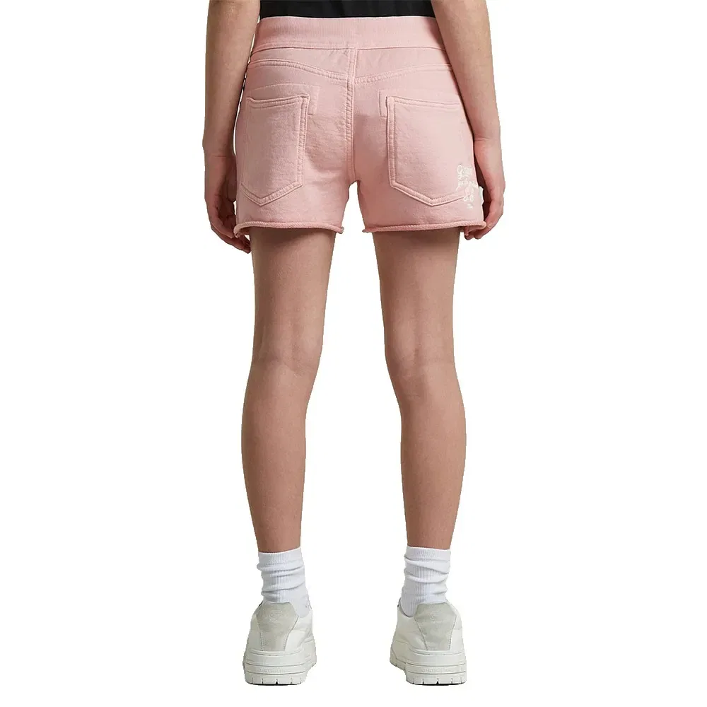 Детские джинсовые шорты с рваным краем G-Star D29781-01 True Shorts Raw Edge, Pink — фото 2