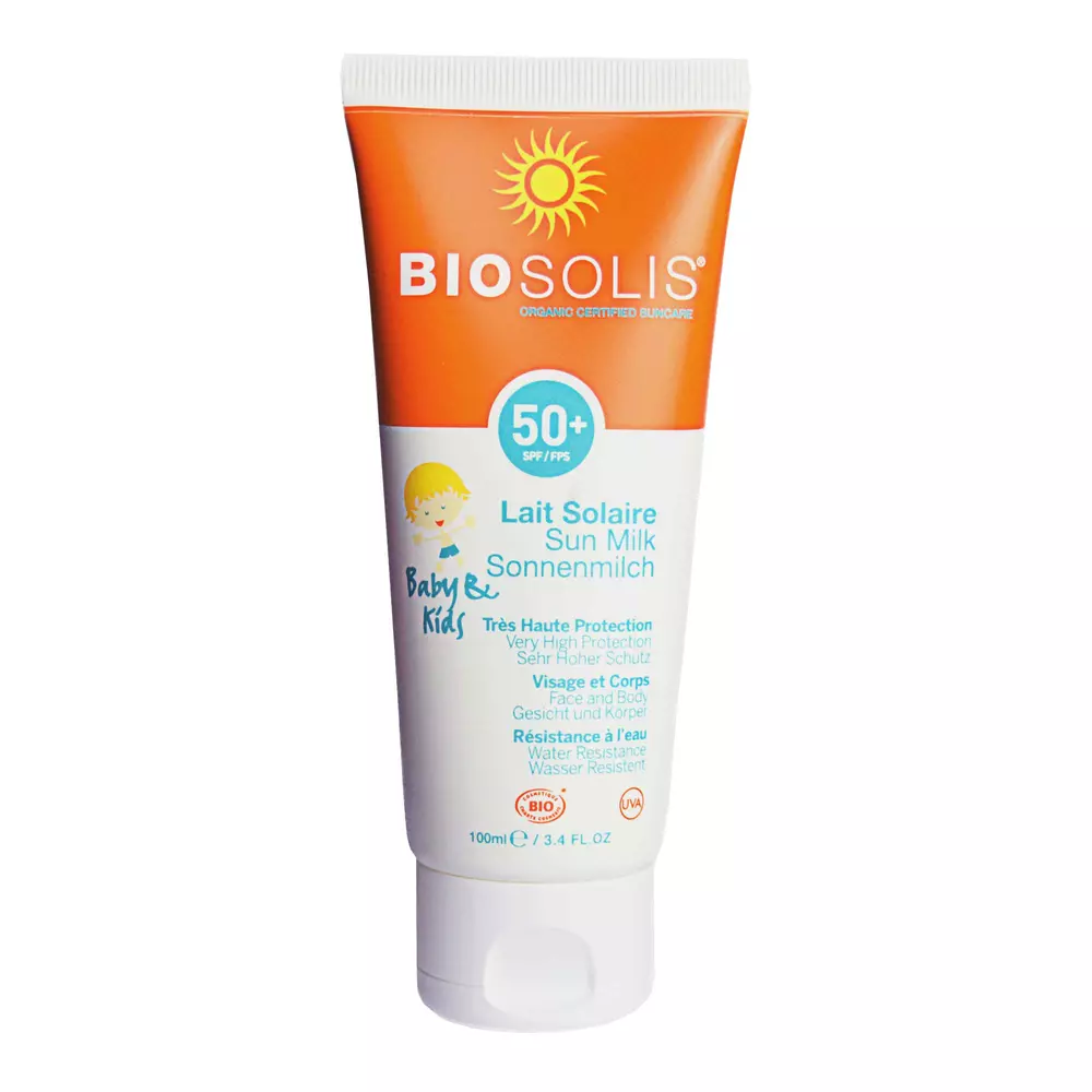 

Солнцезащитный крем Leche Solar Para Bebés Y Niños Spf 50+ Biosolis, 100 мл