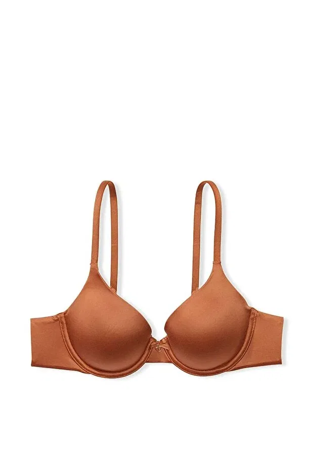 Женский бюстгальтер с пуш-ап на косточках Smooth Lightweight Padding Supported Recovery Bra Victoria'S Secret, Caramel — фото 3