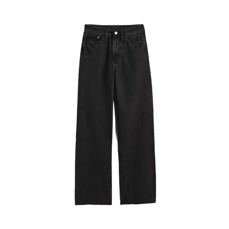 

Джинсы H&M Wide High, черный