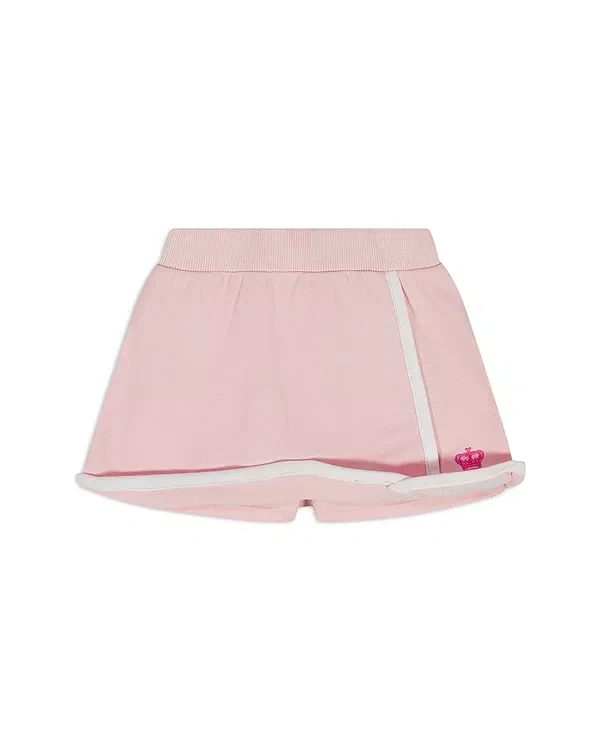 Детский комплект для девочек из пике поло и шорт Juicy Couture, Orchid Pink — фото 4