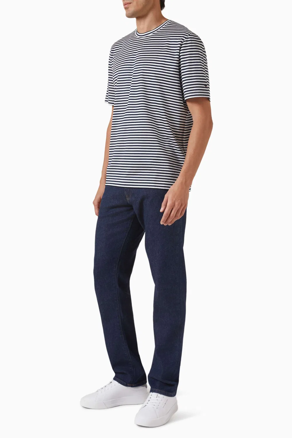 Футболка с коротким рукавом Mercerised Stripe Tommy Hilfiger — фото 2
