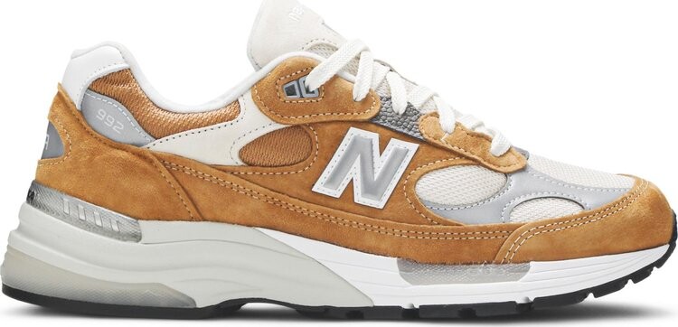Кроссовки New Balance Packer Shoes x 992 Made in USA 'Workwear Brown', коричневый