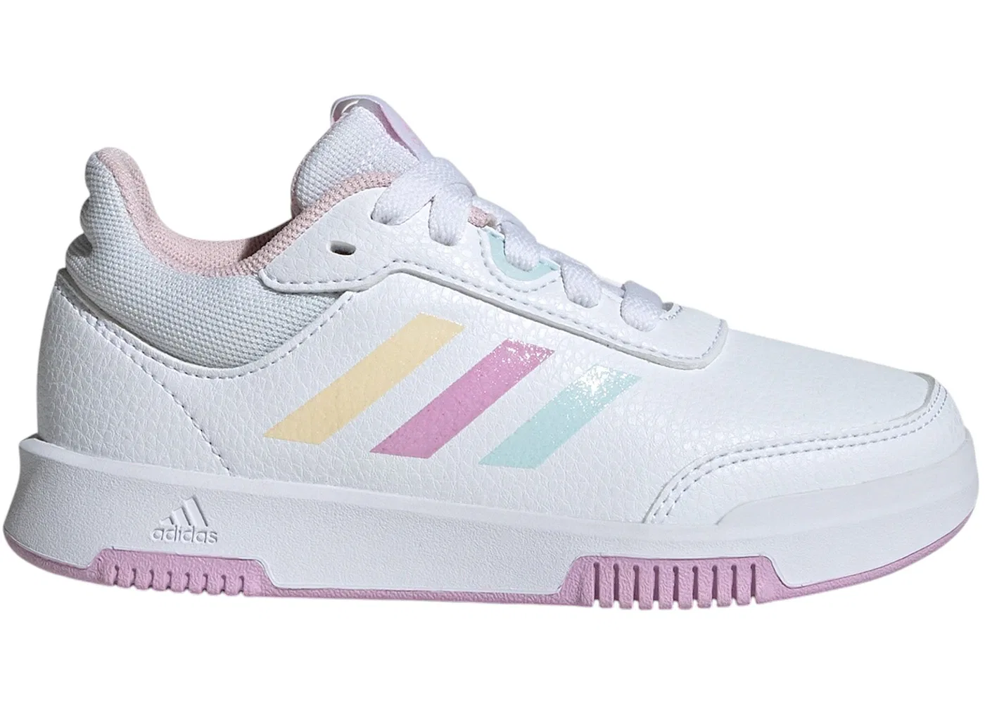 Детские кроссовки Lifestyle Adidas Tensaur, Cloud White/Almost Blue/Bliss Lilac