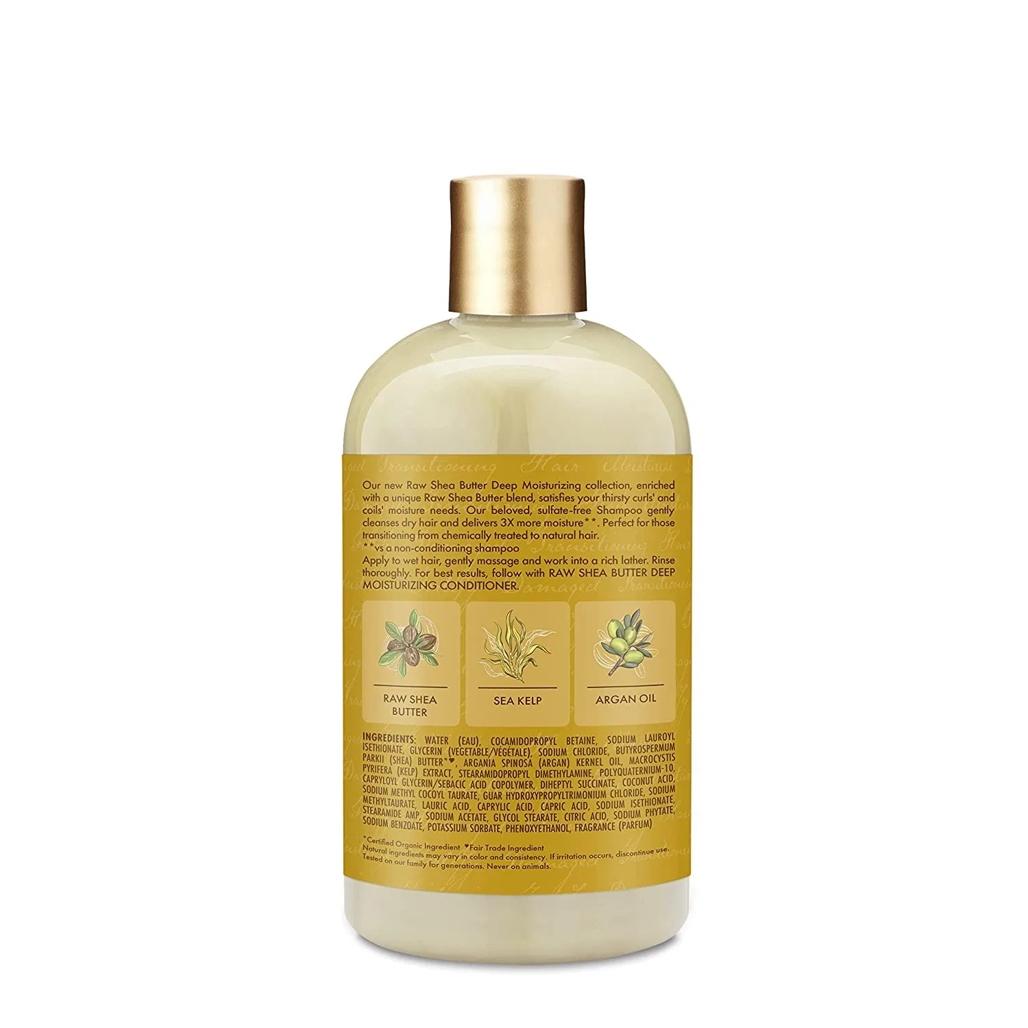 Шампунь Shea Moisture Raw Shea Butter Moisture Retention (2 x 384 мл) Shea Moisture — фото 2