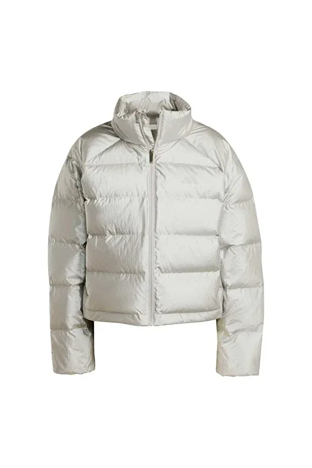 Женская зимняя куртка на пуху Adidas, Silver Met.-